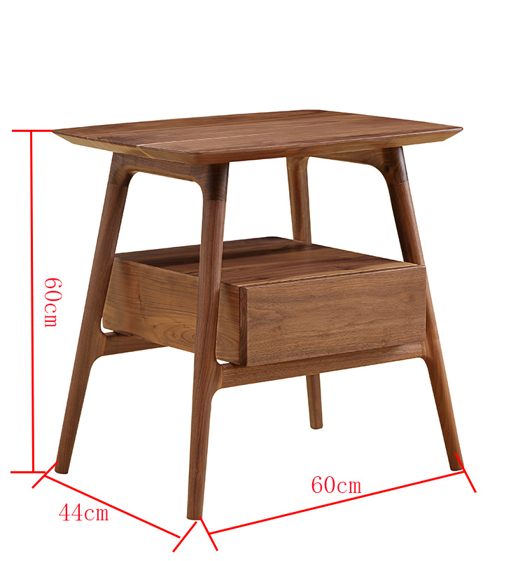 Mesa moderna de la cama de la noche de la venta de la venta caliente de diseño simple