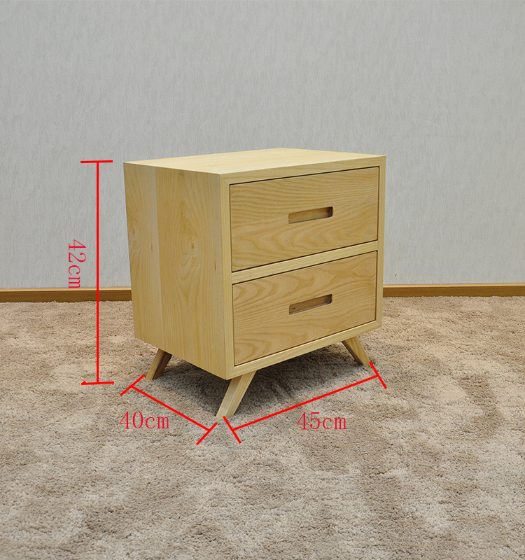 2019 Muebles de madera modernos Dos cajones sala de estar carbinet