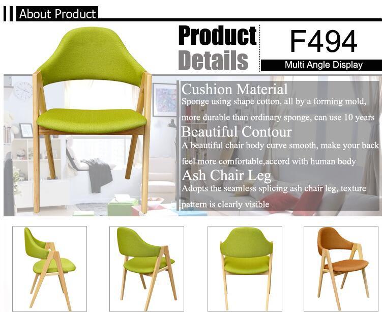 Muebles de comedor modernos con ocho fuentes de diseño de piernas de madera.