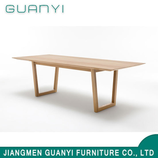 Rectangle Fashion Wooden Dining Table Sets Hotel Furniture Modern Wood Dining Table