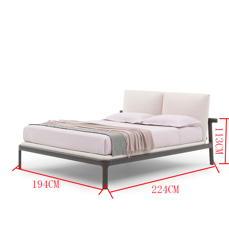 2019 king size de madera dormitorio dormitorio muebles cama doble