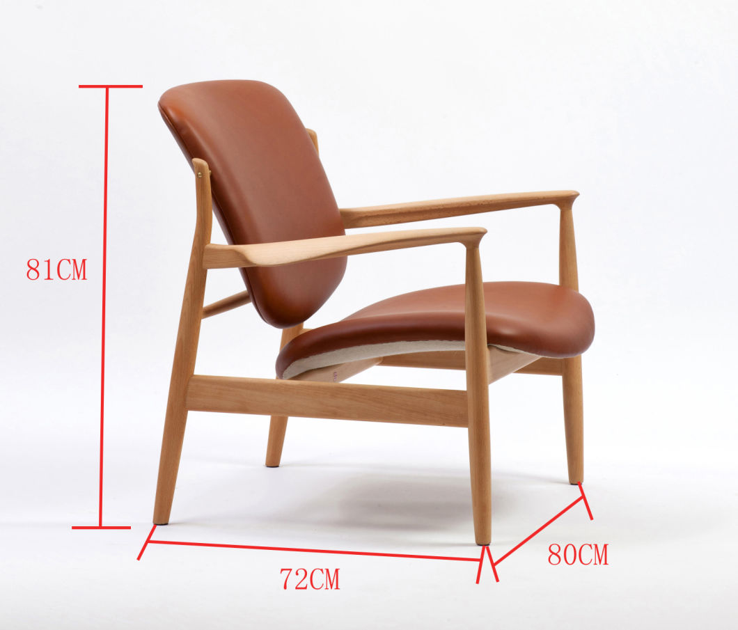 Nuevo sill&oacute;n de muebles de poli&eacute;ster de madera s&oacute;lida