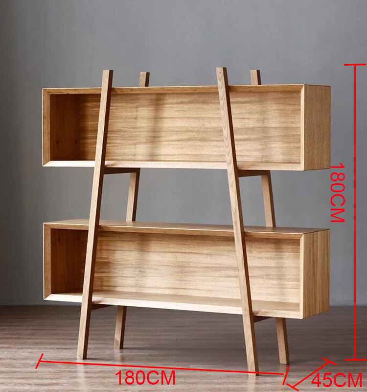 2019 Librer&iacute;a de estanter&iacute;a de almacenamiento de muebles de madera modernos 2019