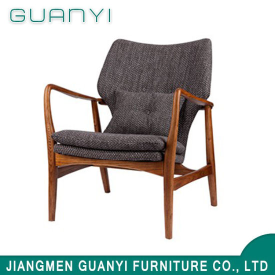 2019 Modern Leisure Wooden Furniture Living Room Sofa Chair