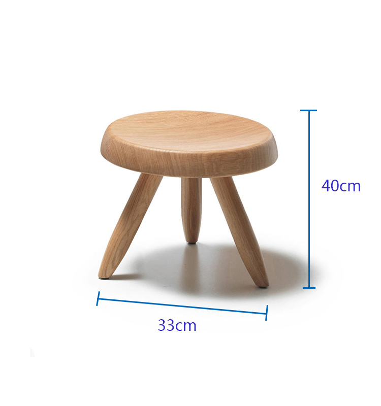 Estilo moderno Soild Wood Muebles para el hogar Sala de estar Taburete peque&ntilde;o