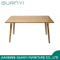 2018 Most Popular Solid Ash Wood Restaurant Furniture Dining Table