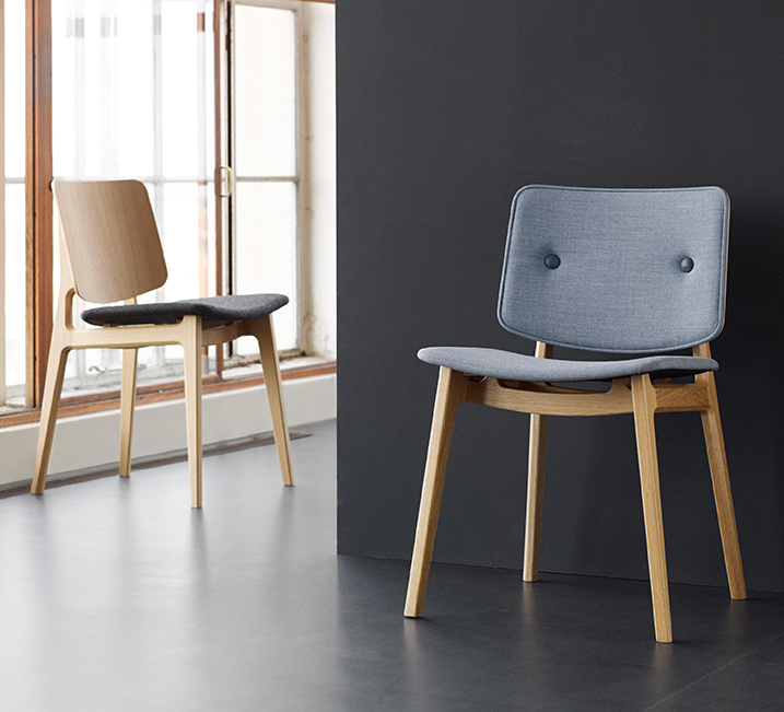 2018 Silla de comedor de madera moderna de lujo para el hogar