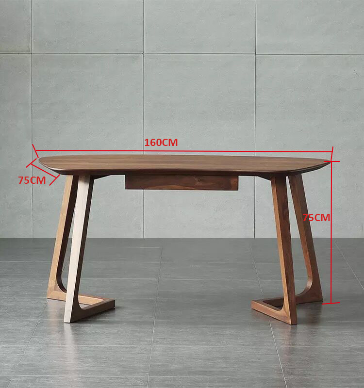 Nuevo escritorio de muebles naturales de madera de ceniza s&oacute;lida