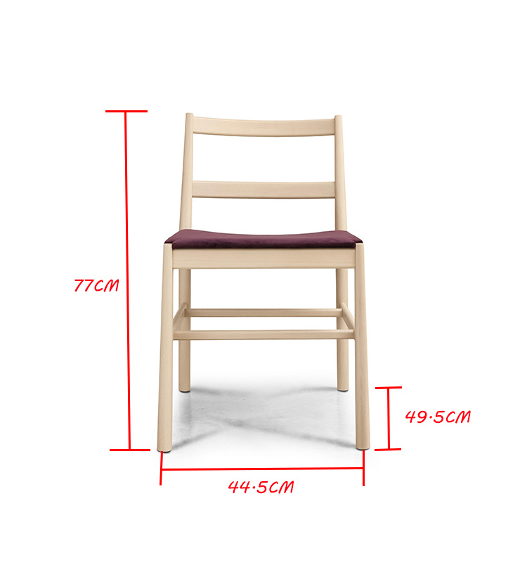 Moderno restaurante de madera Caf&eacute; Muebles para cenas