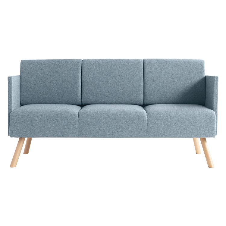 2018 Nuevo producto moderno Tres asientos de tela para el hogar Sof&aacute;