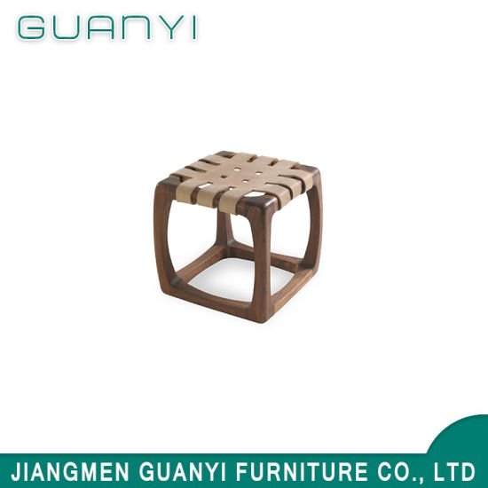 2019 Modern Wooden Furniture PU Leather Benches