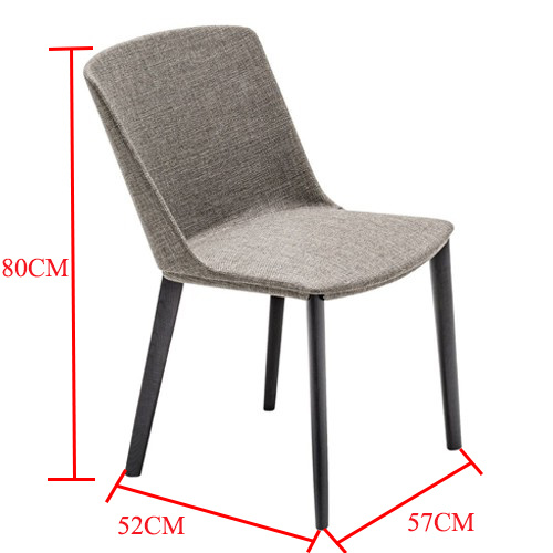 Moderno Simple Solid Wood Living Room Silla de comedor