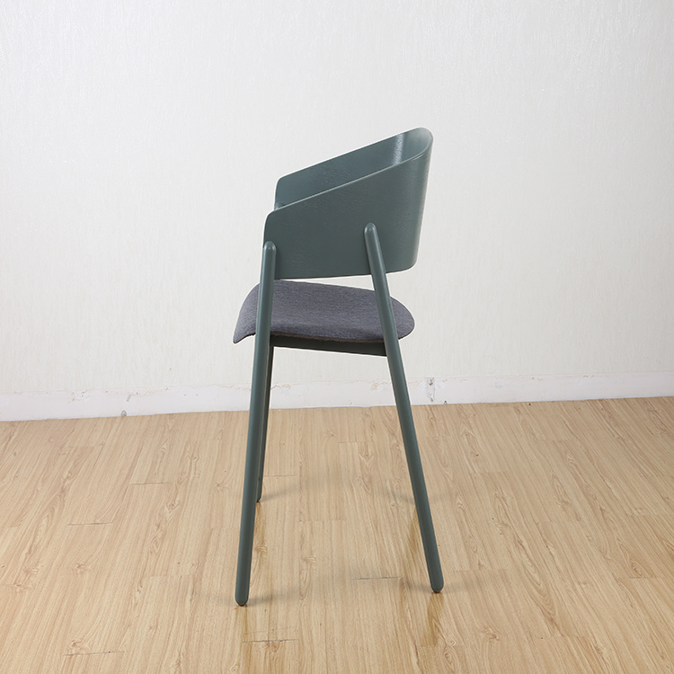 2019 Black Stain Hotel Casa Usa Muebles Silla de comedor