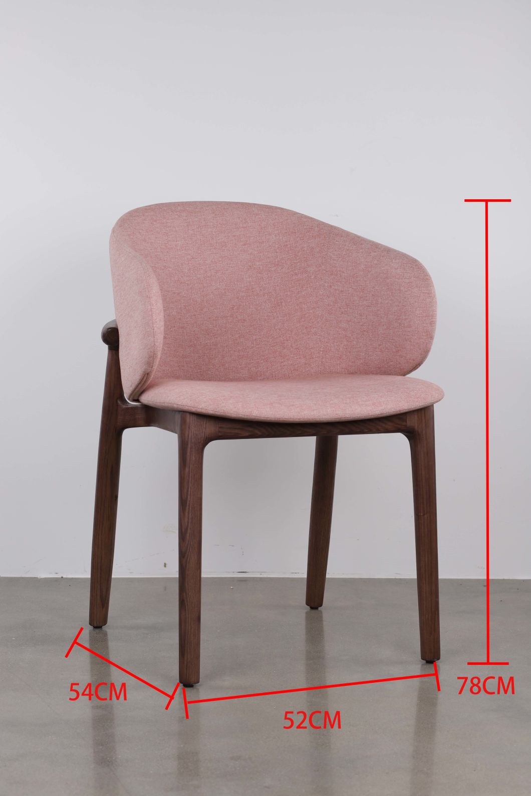 Silla de comedor simple de Europa del Norte