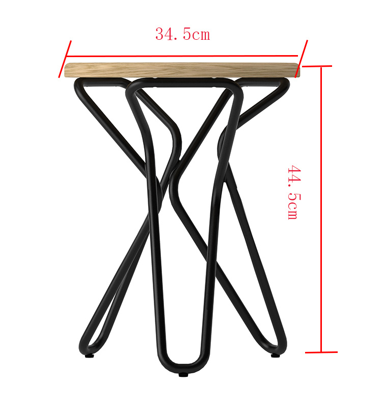 2018 NUEVO MODERNO MODERNO VIVO METUROS METALES DE METOS DE METUROS OTOMANA