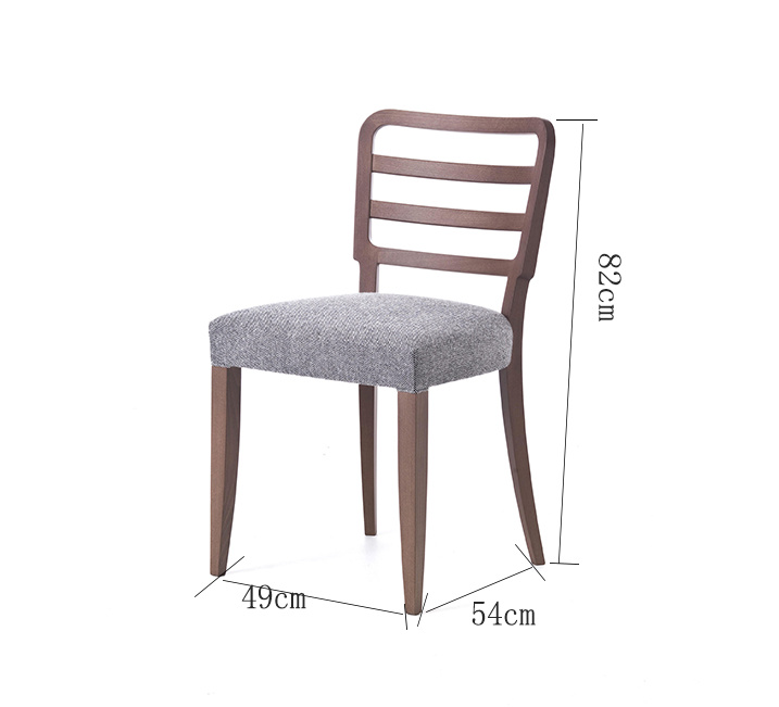 2019 Simple Design Furniture Home Use Silla de comedor de madera