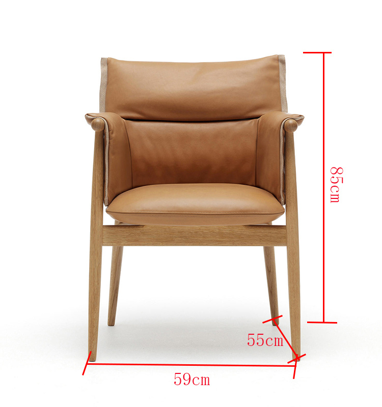 2019 Sill&oacute;n de hotel de ocio de cuero de madera moderno 2019