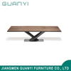 Restaurant Furnitrure Dining Table Natural Wood Rectangle Dining Table 
