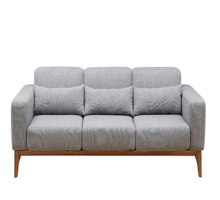 2019 moderna sala de estar sal&oacute;n 3seats con marco de madera