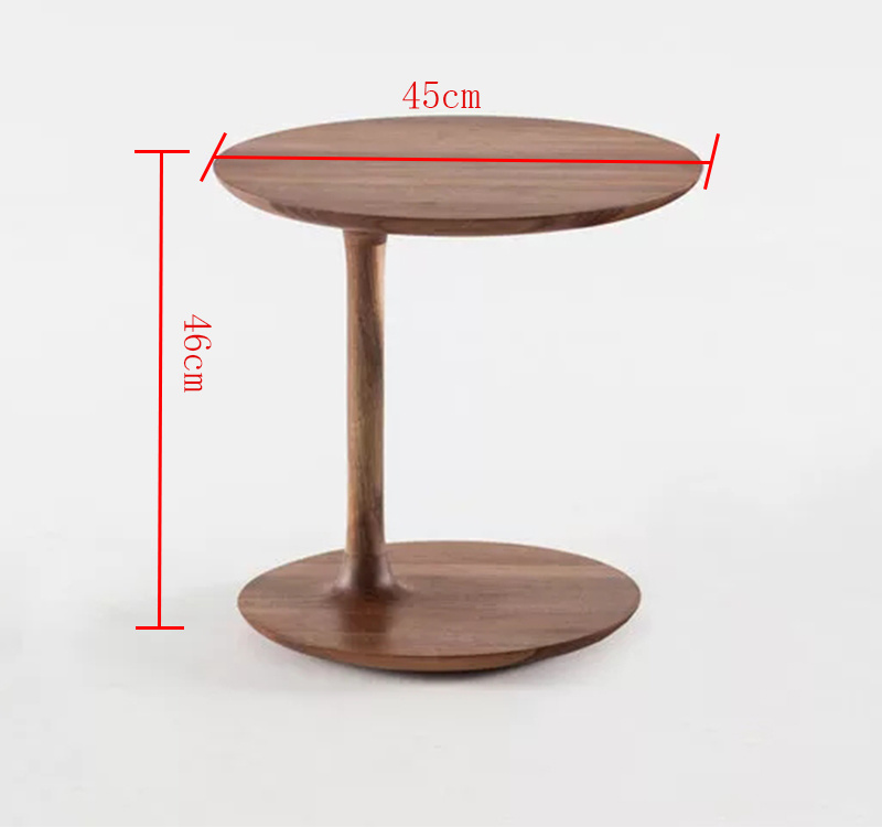 Mesa de madera de madera moderna 2019 Mesa auxiliar