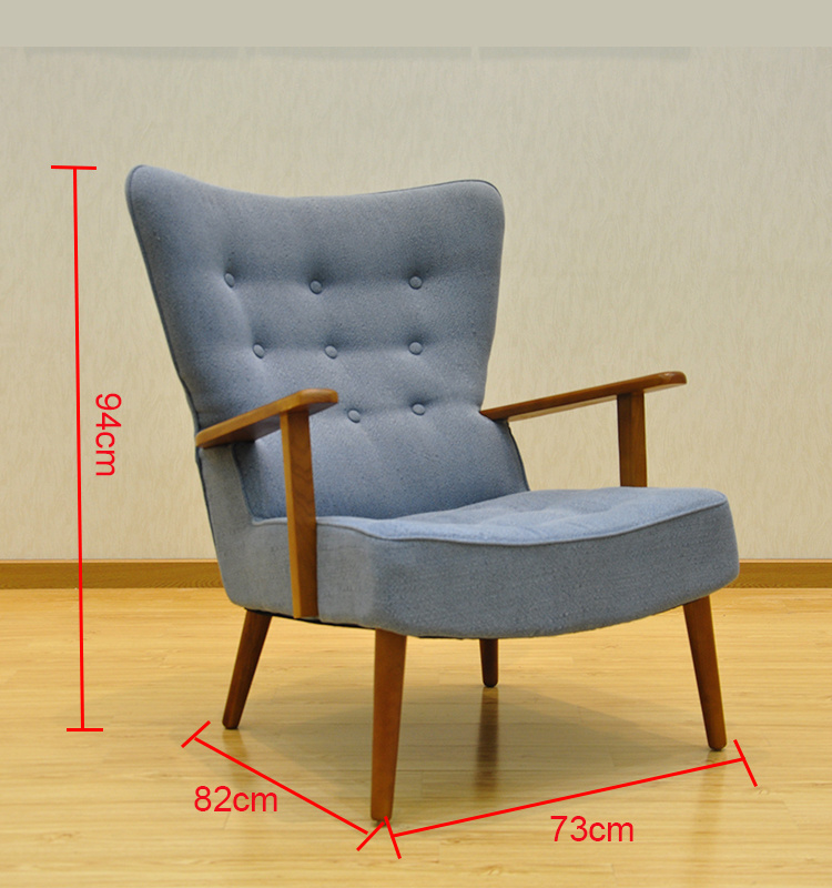 2019 moderno hotel nuevo muebles de madera silla de ocio