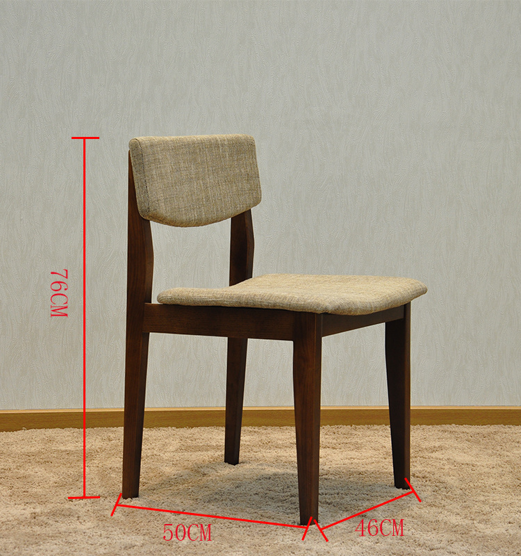 2019 Moderno Nuevo Restaurante Muebles de madera Silla de comedor