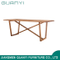 Simple Ash Wooden Living Furniture Dining Table