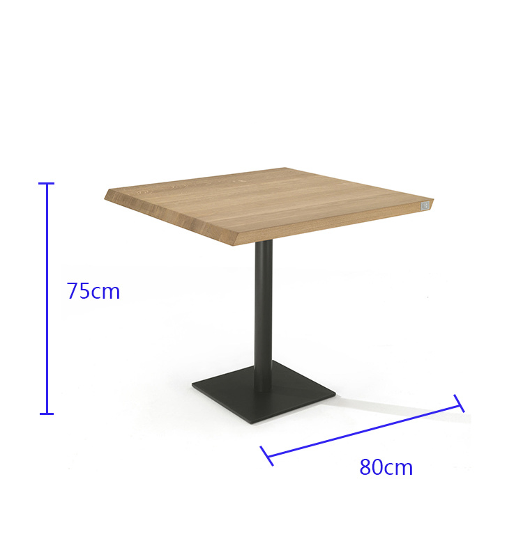 Mesa de centro de madera Nordic Soild Muebles de madera
