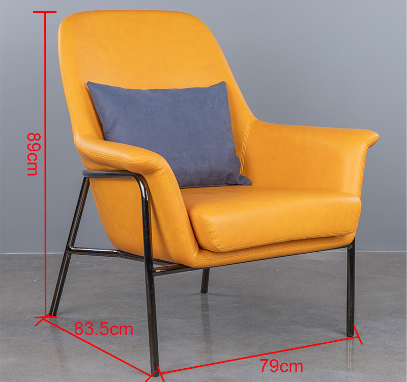 2019 Mobiliario nuevo moderno Muebles de metal Sill&oacute;n de ocio de metal