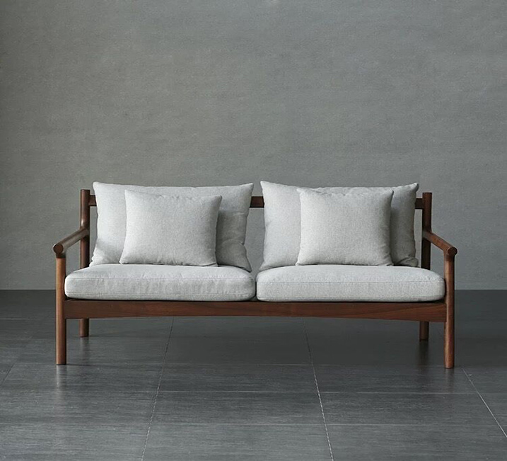 Sof&aacute; moderno de tela de estilo europeo para sala de estar