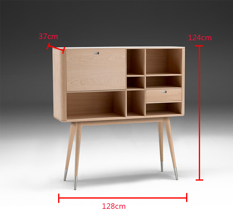 Dise&ntilde;o &uacute;nico Soild Ash Muebles de madera Muebles Gabinetes de sala de estar
