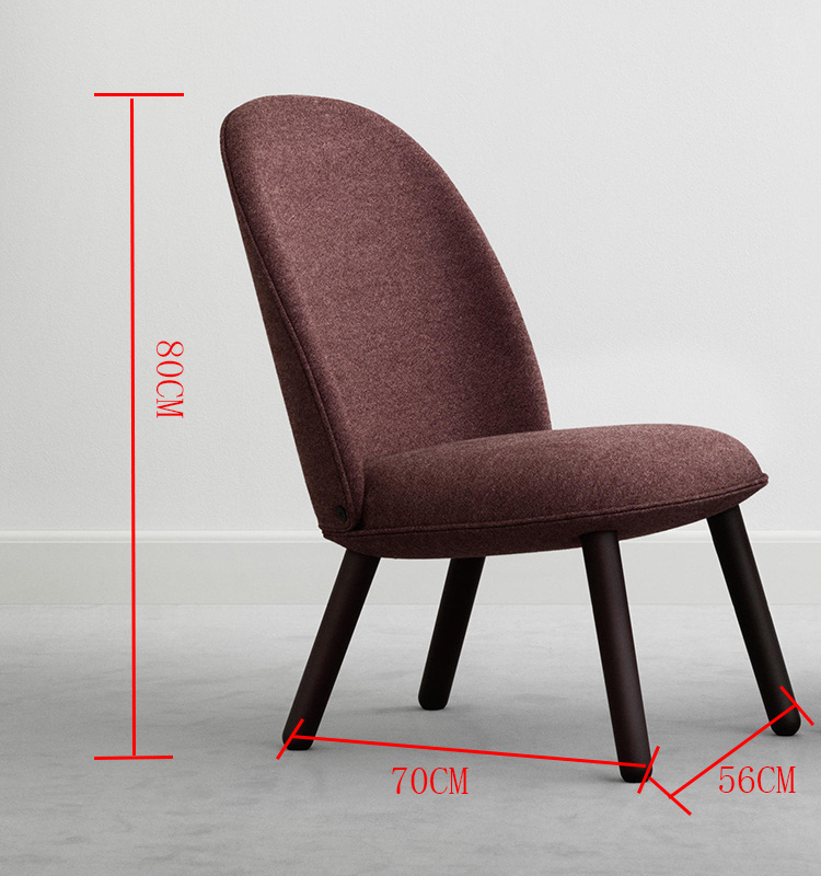 Cuarto de estar de madera Muebles para sillas de ocio Sill&oacute;n de ocio