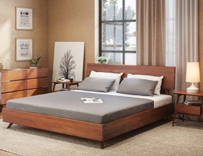 Modern Home Bedroom Furniture Single / Double Bed