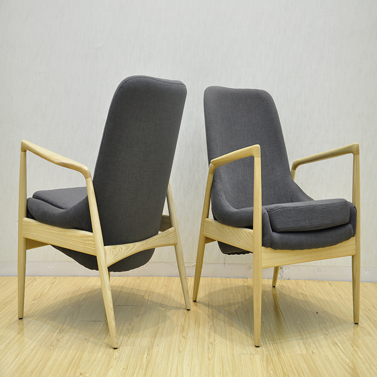 Sill&oacute;n de marco moderno Sill&oacute;n negro Sala de estar Silla de ocio