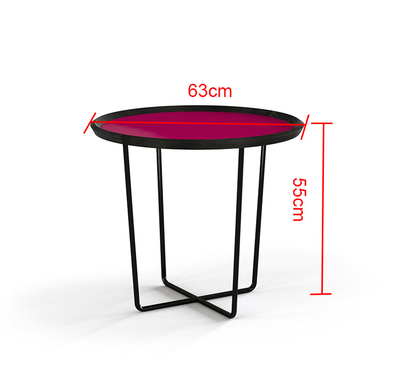 Muebles modernos del restaurante 2019 Mesa de centro de metal