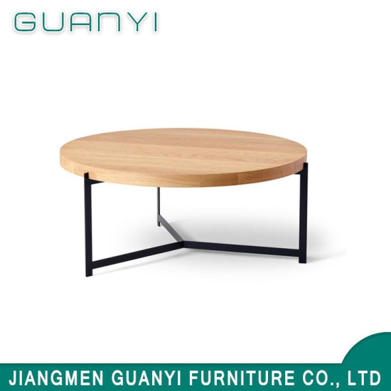 2019 Modern New Metal Wooden Furniture Cafa Table