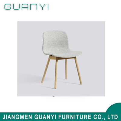 Modern White Simple Design Wood Leg Dining Chair