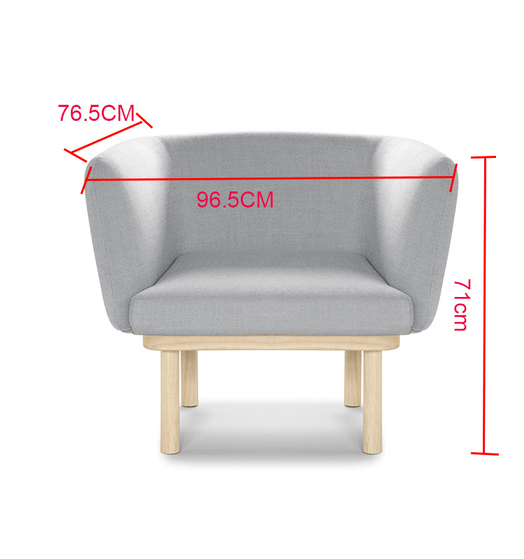 2019 Muebles de madera modernos Nuevo Hotel Sof&aacute;