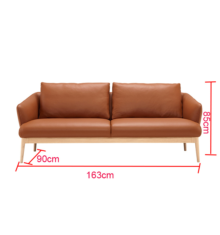 2019 Muebles modernos de madera Dos asientos Casa Sof&aacute; Conjuntos