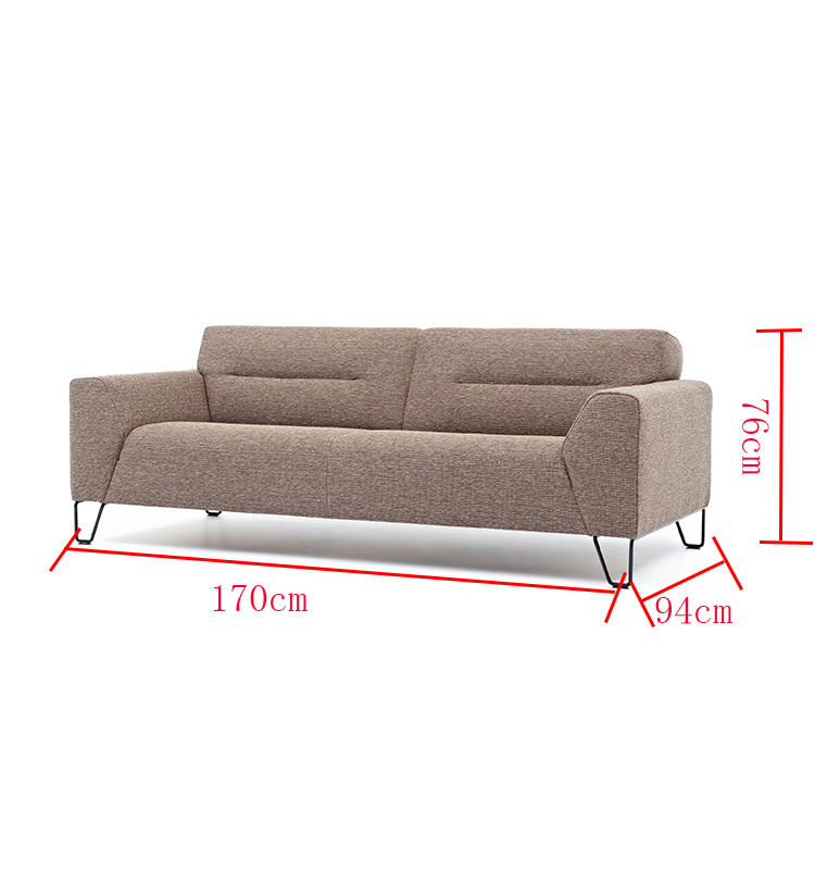 2019 Mobiliario de metal moderno Muebles de dos asientos Sof&aacute;