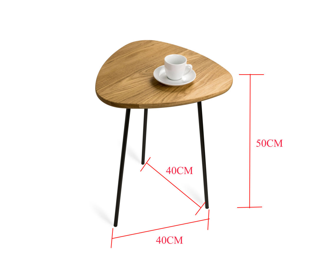 Mesa de t&eacute; de caf&eacute; superior de madera simple simple