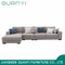 Blue Fabric 3 Seater Couch Sofa Furniture