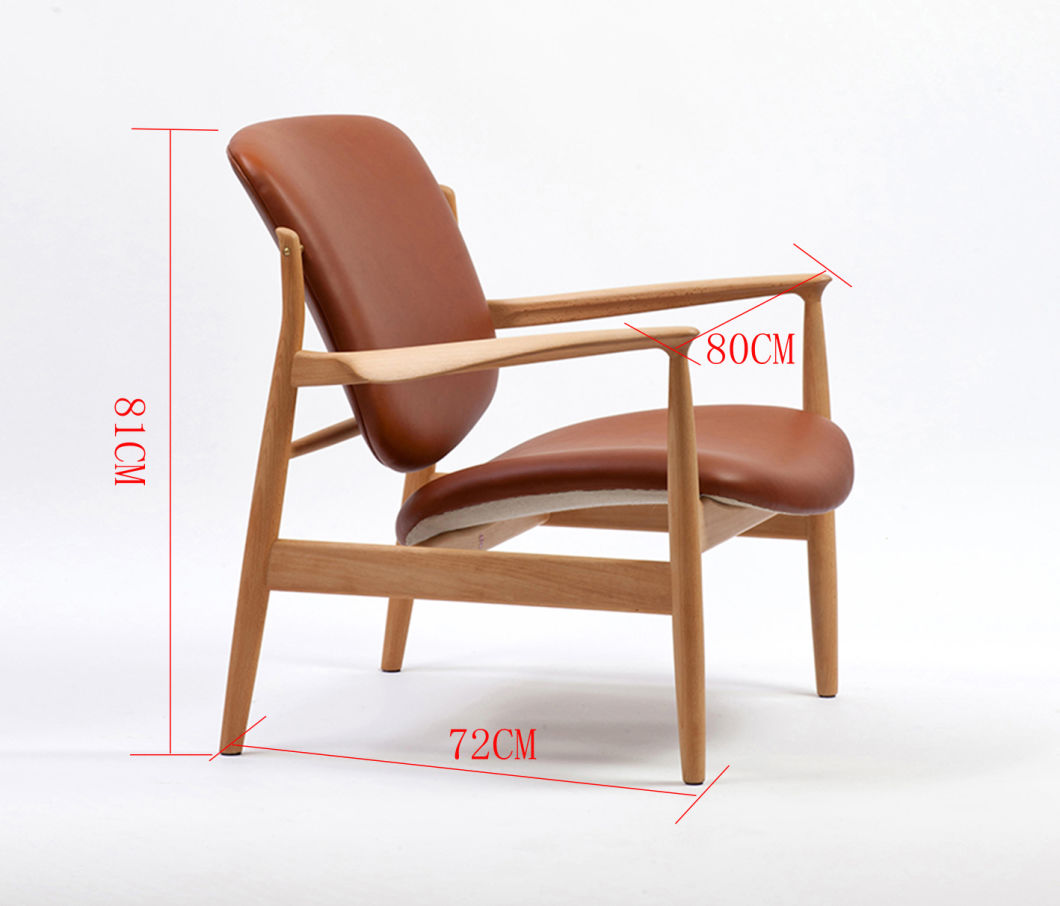 2018 Nuevo estilo Soliod Ash Wood con sill&oacute;n de tela