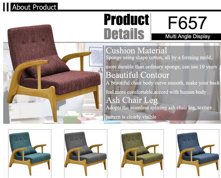 China Silla reclinadora de madera con precio al por mayor