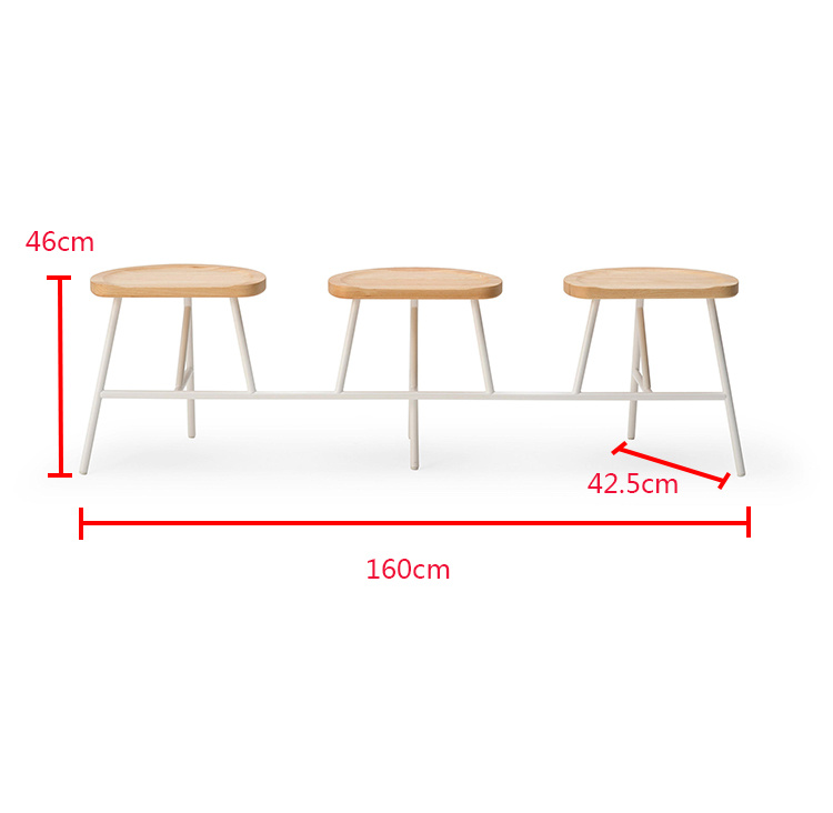 Estilo conciso Soild Ash Wood Muebles de madera Muebles de dormitorio.