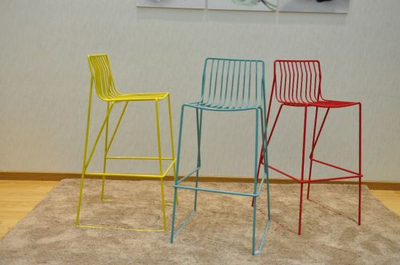 Colorful Outdoor Professional Metal Stool Chair