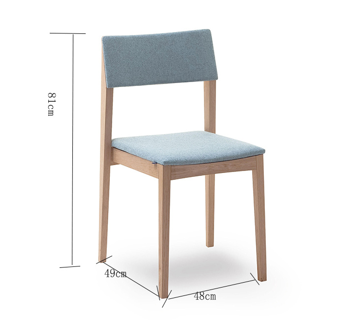 Silla de comedor de tela de dise&ntilde;o simple profesional de China