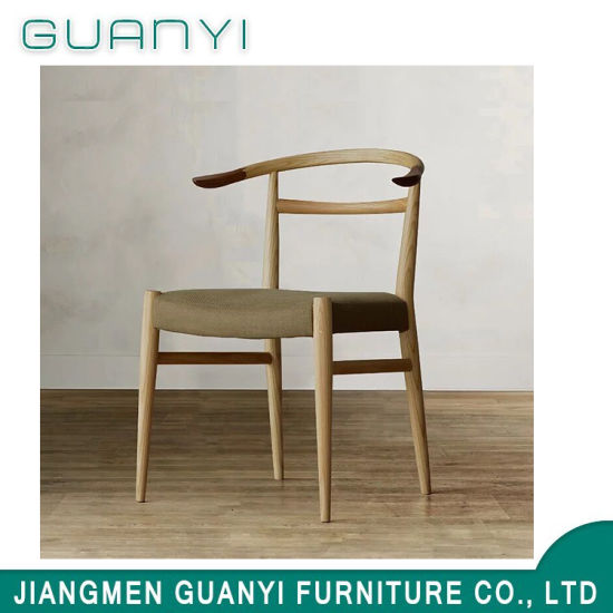 2019 Modern High Back Simple Wooden Dining Chair
