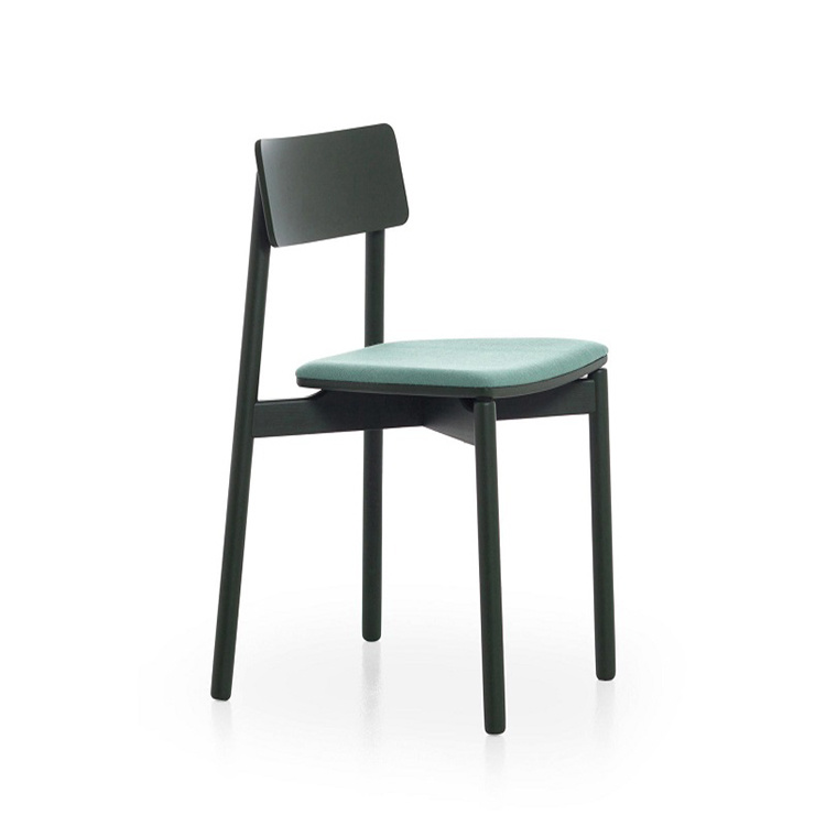 2019 Simple Fashion Wooden Negro Negro Reateurant Hotel Muebles Silla