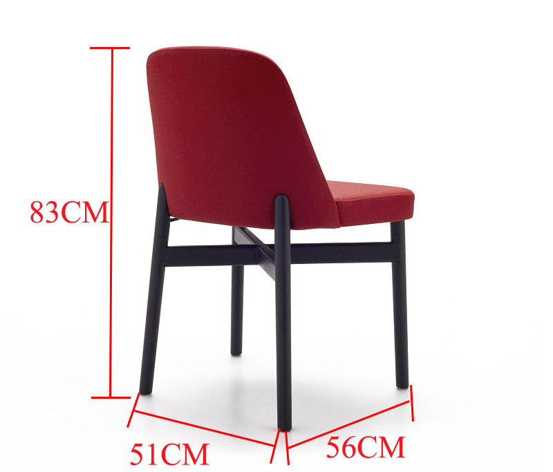 Nuevo dise&ntilde;o simple muebles de hogar silla de comedor n&oacute;rdico